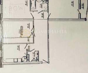 3-к квартира, вторичка, 90м2, 2/5 этаж