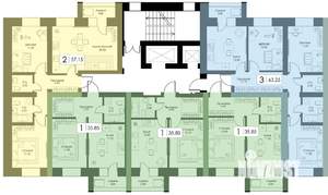 1-к квартира, вторичка, 36м2, 9/10 этаж