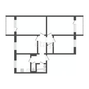 4-к квартира, вторичка, 108м2, 10/10 этаж