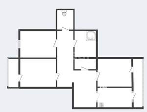 3-к квартира, вторичка, 92м2, 5/10 этаж