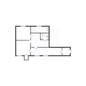 4-к квартира, вторичка, 95м2, 3/3 этаж