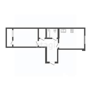 1-к квартира, вторичка, 32м2, 5/9 этаж