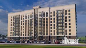3-к квартира, строящийся дом, 95м2, 2/10 этаж