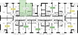 1-к квартира, вторичка, 40м2, 3/15 этаж