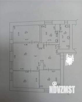 3-к квартира, вторичка, 81м2, 1/6 этаж