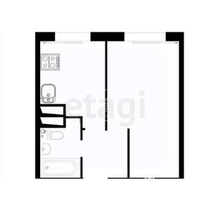 1-к квартира, вторичка, 33м2, 4/10 этаж