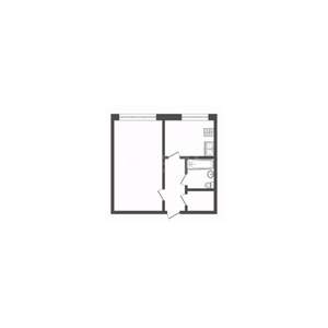 1-к квартира, вторичка, 30м2, 1/5 этаж