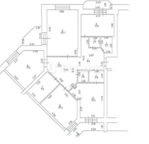 4-к квартира, вторичка, 120м2, 4/6 этаж