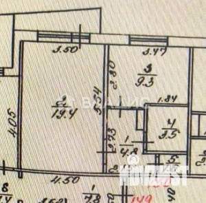 1-к квартира, вторичка, 38м2, 2/9 этаж