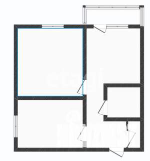 2-к квартира, вторичка, 52м2, 2/4 этаж