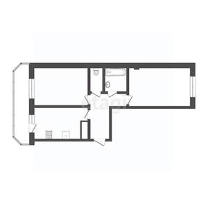 2-к квартира, вторичка, 65м2, 8/10 этаж