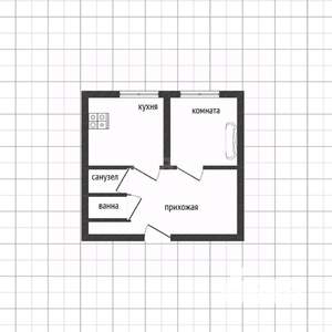 1-к квартира, вторичка, 45м2, 9/9 этаж