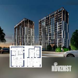 1-к квартира, вторичка, 115м2, 16/16 этаж