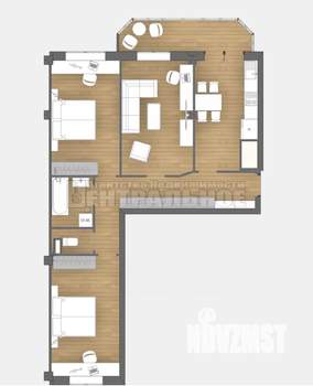 3-к квартира, вторичка, 88м2, 6/10 этаж