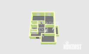 3-к квартира, вторичка, 65м2, 2/4 этаж