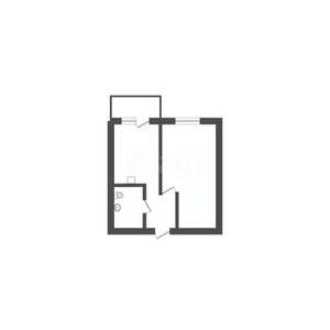 1-к квартира, вторичка, 39м2, 4/10 этаж
