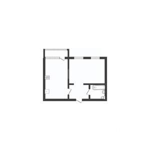 1-к квартира, вторичка, 42м2, 4/10 этаж