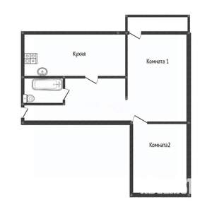 3-к квартира, вторичка, 58м2, 4/5 этаж