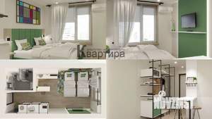 Студия квартира, вторичка, 49м2, 9/16 этаж
