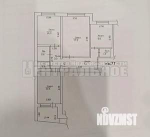3-к квартира, вторичка, 64м2, 2/9 этаж