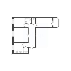 3-к квартира, вторичка, 63м2, 8/9 этаж