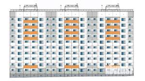 2-к квартира, строящийся дом, 62м2, 9/10 этаж
