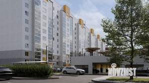 2-к квартира, строящийся дом, 55м2, 7/10 этаж