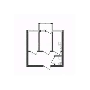 2-к квартира, вторичка, 48м2, 4/9 этаж