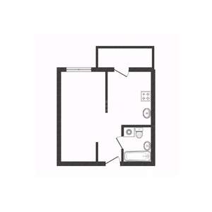 1-к квартира, вторичка, 27м2, 4/11 этаж