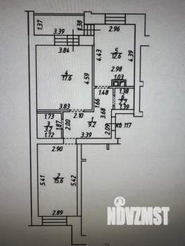 2-к квартира, сданный дом, 60м2, 10/11 этаж