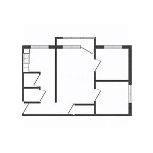 3-к квартира, вторичка, 48м2, 5/5 этаж