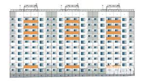 2-к квартира, строящийся дом, 62м2, 7/10 этаж