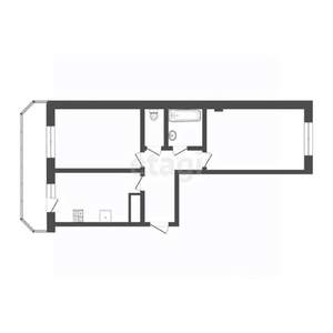 2-к квартира, вторичка, 65м2, 8/10 этаж