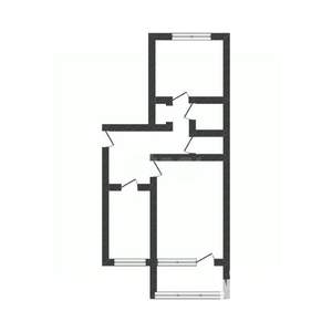 2-к квартира, вторичка, 52м2, 2/5 этаж