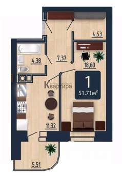 Фото квартиры на продажу (2)
