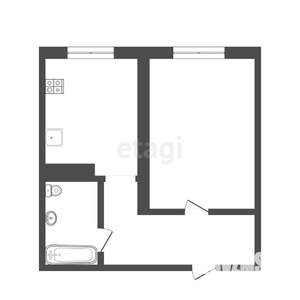 1-к квартира, вторичка, 38м2, 1/10 этаж