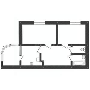 2-к квартира, вторичка, 62м2, 2/10 этаж