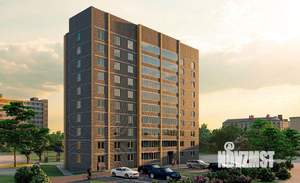 2-к квартира, строящийся дом, 65м2, 1/10 этаж