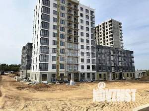 2-к квартира, строящийся дом, 59м2, 14/15 этаж