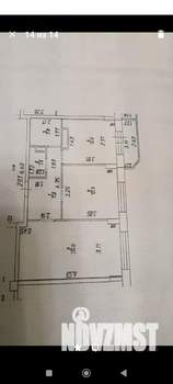 2-к квартира, вторичка, 55м2, 3/16 этаж