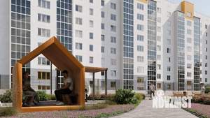 2-к квартира, строящийся дом, 55м2, 7/10 этаж