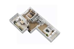2-к квартира, вторичка, 62м2, 7/10 этаж