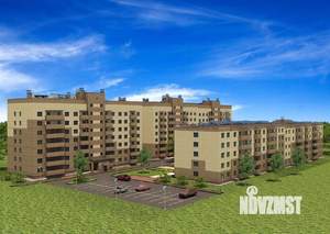 1-к квартира, строящийся дом, 42м2, 1/7 этаж