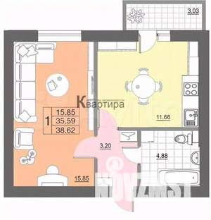 Фото квартиры на продажу (2)