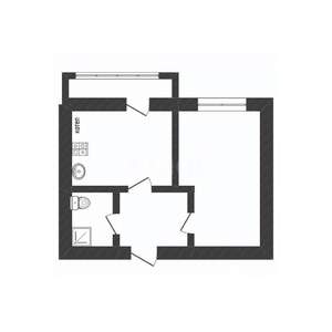 1-к квартира, вторичка, 34м2, 9/11 этаж
