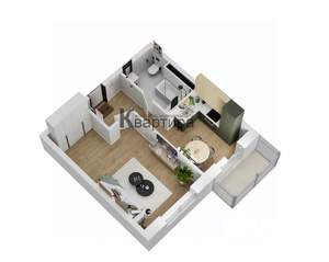 1-к квартира, вторичка, 39м2, 2/10 этаж