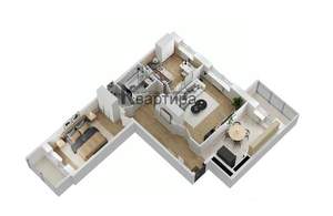 3-к квартира, вторичка, 76м2, 8/10 этаж