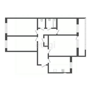 4-к квартира, вторичка, 115м2, 4/9 этаж
