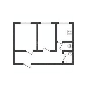 1-к квартира, вторичка, 39м2, 7/12 этаж
