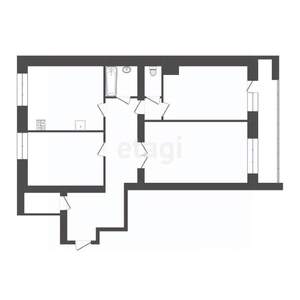 3-к квартира, вторичка, 80м2, 3/10 этаж